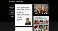 Desktop Screenshot of bloomingbeadworks.com